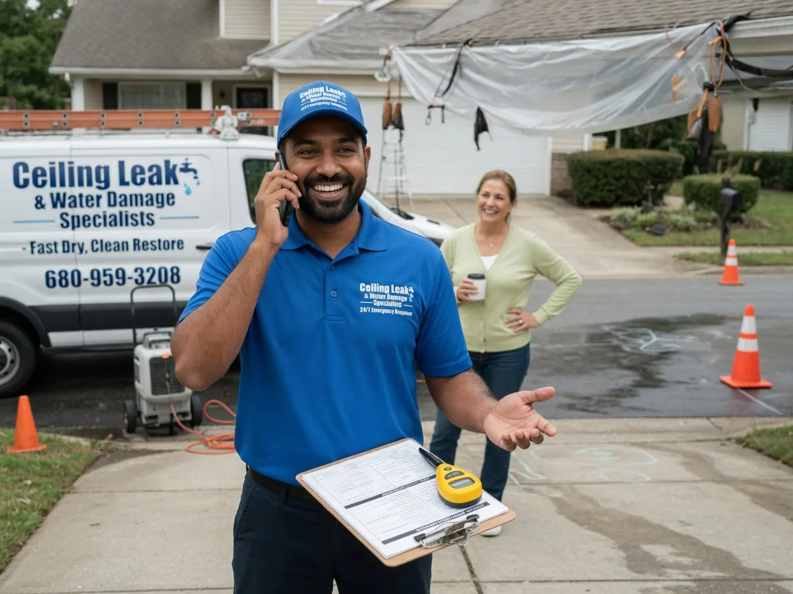 Ceiling Leak Cleanup Malone, WI FAQs